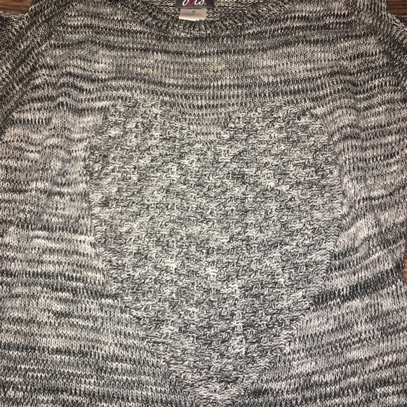 *Dots* Cold Shoulder Sweater - Picture 3 of 6